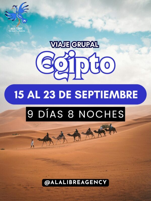 Viaje a Egipto grupal