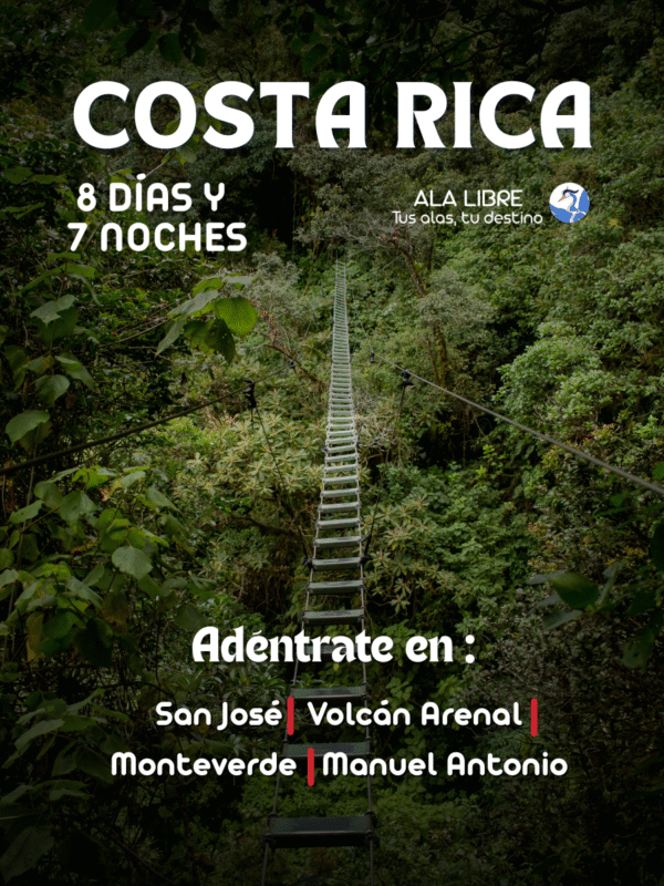 COSTA RICA COLORES DEL TUCÁN 8 DÍAS 7 NOCHES |Ruta de aventura|