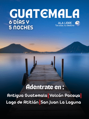 GUATEMALA LA PICADA DEL QUETZAL 6 DÍAS 5 NOCHES |Descubre lo esencial de Guatemala|