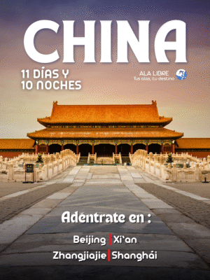CHINA DANZA DEL PAVOREAL DORADO 11 DÍAS 10 NOCHES |La ruta de los secretos orientales|