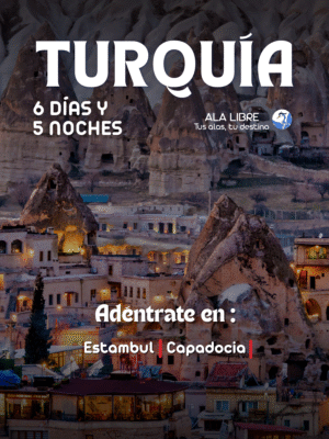 TURQUÍA LA PICADA DEL HALCÓN 6 DÍAS 5 NOCHES |Descubre Estambul y Capadocia|
