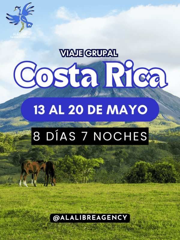 viaje grupal a costa rica