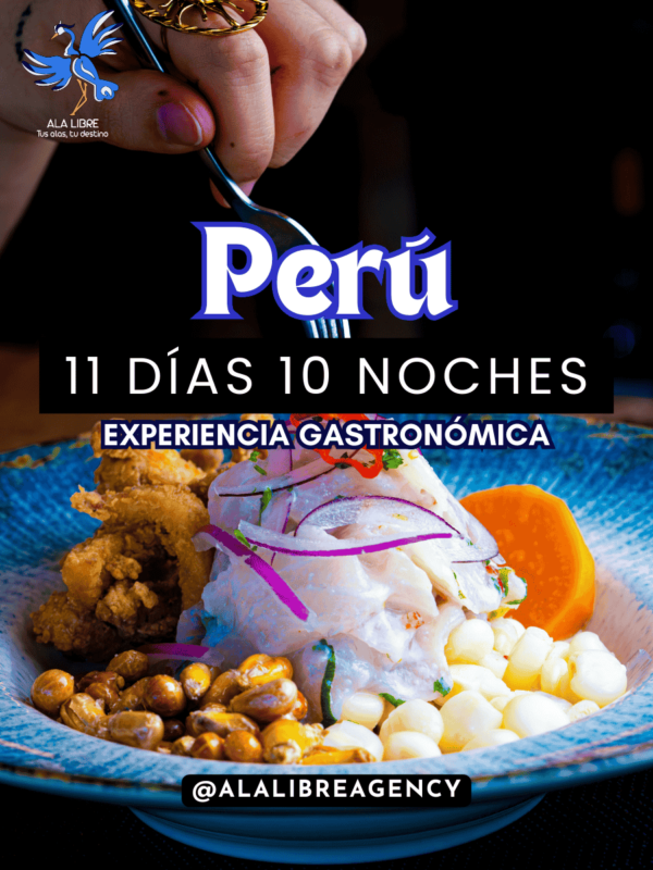 Viaje gastronómico a Perú