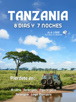 TANZANIA TURACO DE GUINEA 8 DÍAS 7 NOCHES |Recorre la tierra de los cinco grandes|