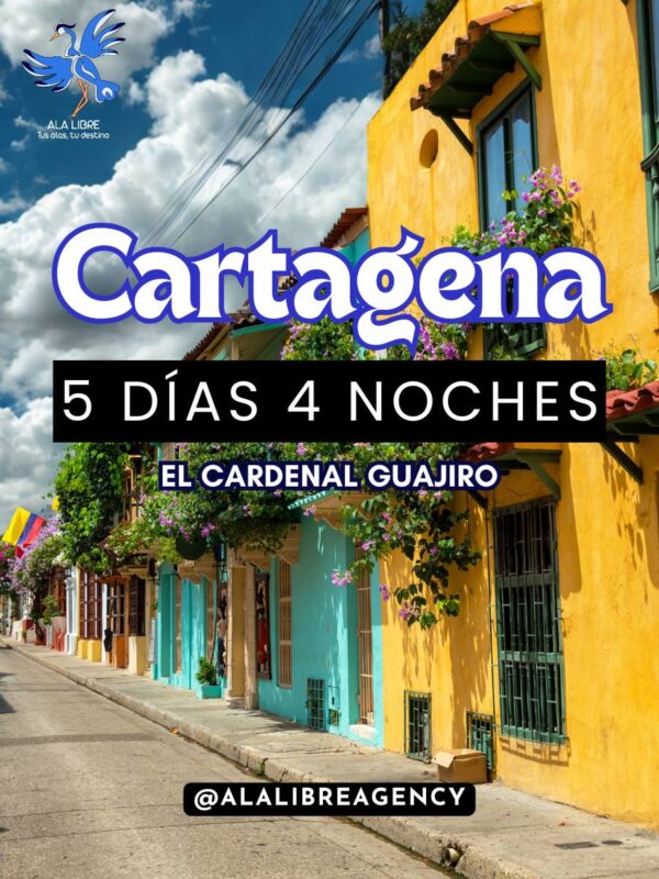 Encanto Caribeño en Cartagena: Historia, Playa y Cultura en 5 Días y 4 Noches