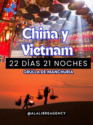 Ruta Oriental: China y Vietnam en 22 días 21 noches.