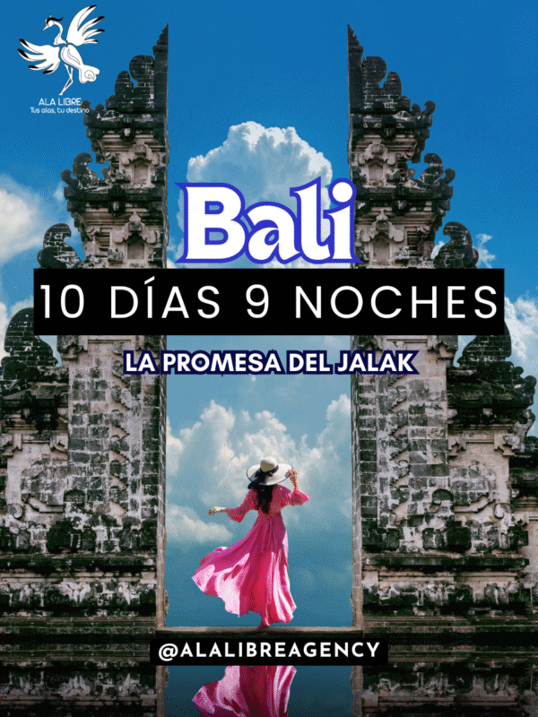 BALI LA PROMESA DEL JALAK 10 DÍAS 9 NOCHES |ESCAPADA ROMÁNTICA|
